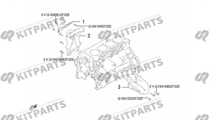 Монтажные элементы Haval H9